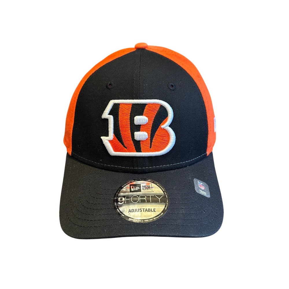 Cincinnati Bengals New Era 9FORTY Hat Cap Snapback NFL Orange Black